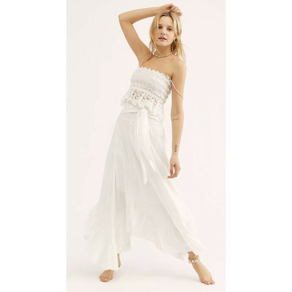 (Sold) Free People ONE Tessa Set Maxi Skirt Crop - Picture 3 of 6
